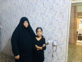 فرع مدينة الصدر : ارملة وبناتها الثلاثة تناشد الخيرين لمساعدتها
